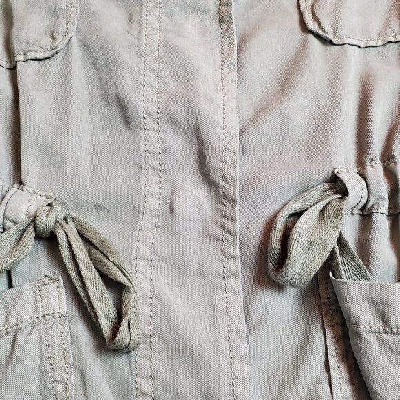 ❤️Sanctuary Anthropologie Utility Safari Sage Jacket - Picture 8 of 8